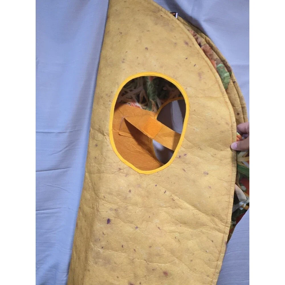 Kids' and Adult Taco Halloween Costume One Size Hyde & EEK! Cosplay Dress-up - Picture 5 of 13